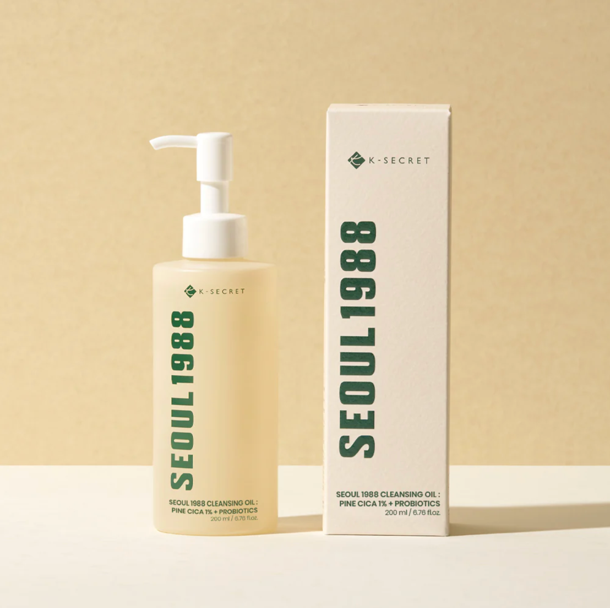 SEOUL 1988 Cleansing Oil : Pine Cica 1% + Probiotics