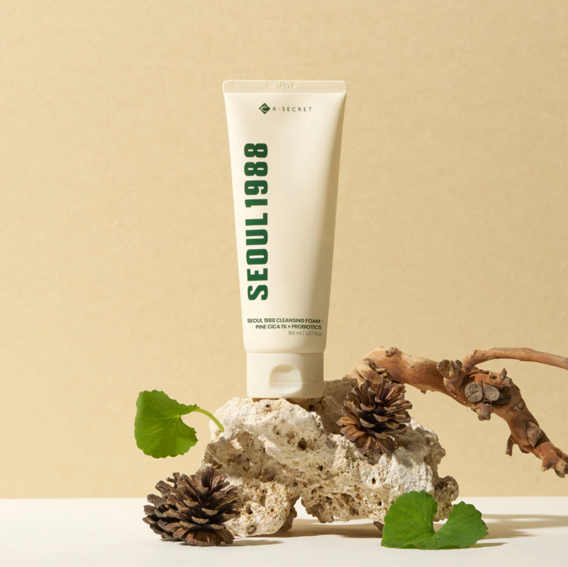 SEOUL 1988 Cleansing Foam : Pine Cica 1% + Probiotic