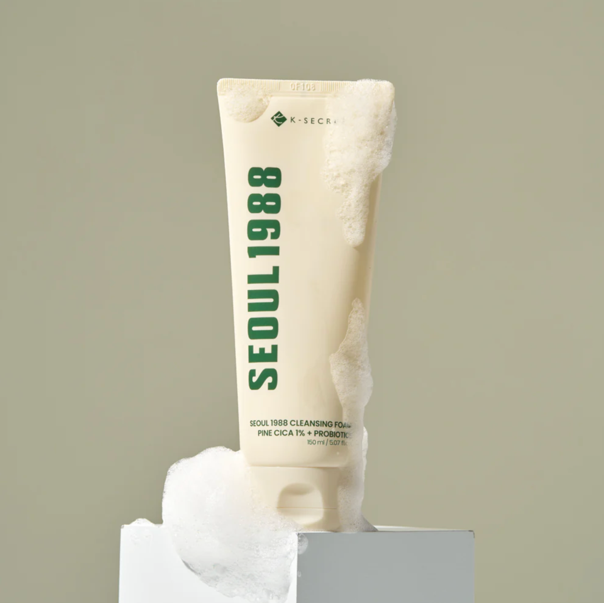 SEOUL 1988 Cleansing Foam : Pine Cica 1% + Probiotic