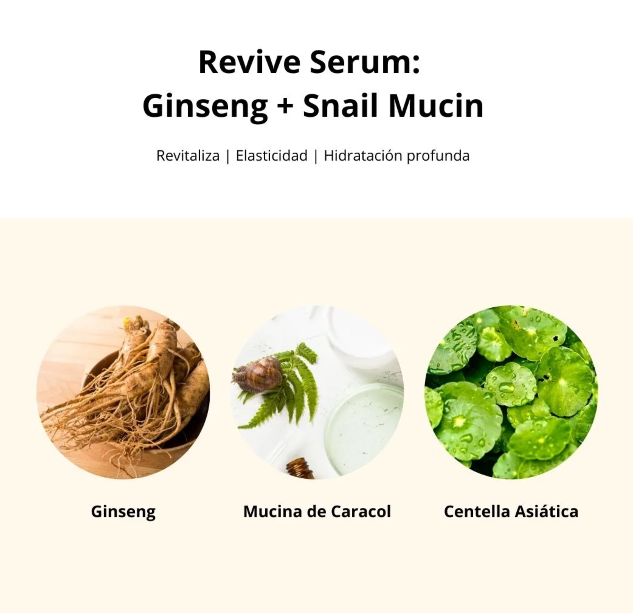 Beauty of Joseon Serum “Revive Serum: Ginseng + Snail Mucin 30ml