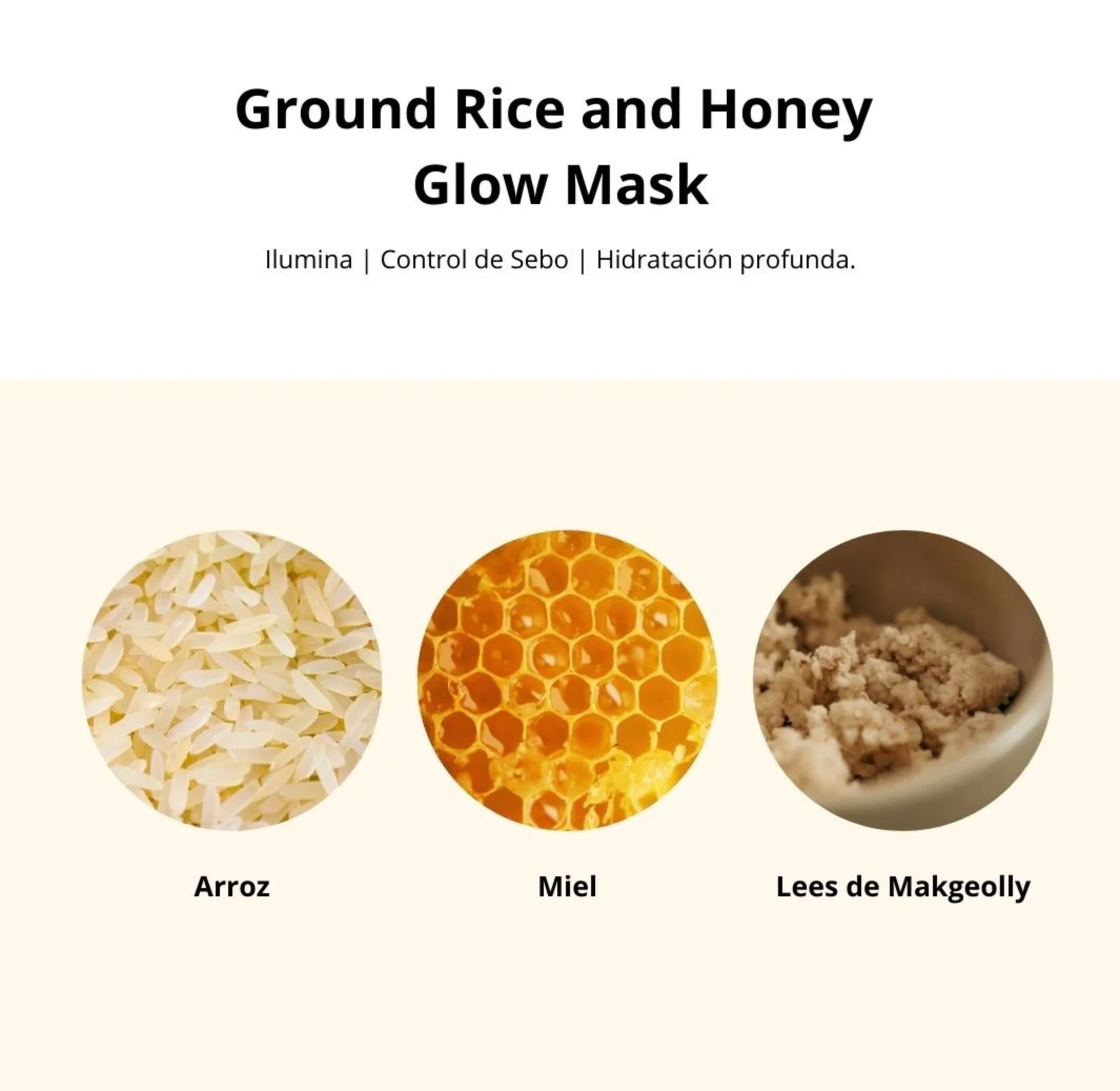 Beauty of Joseon Mascarilla “Ground Rice and Honey Glow Mask” 150ml