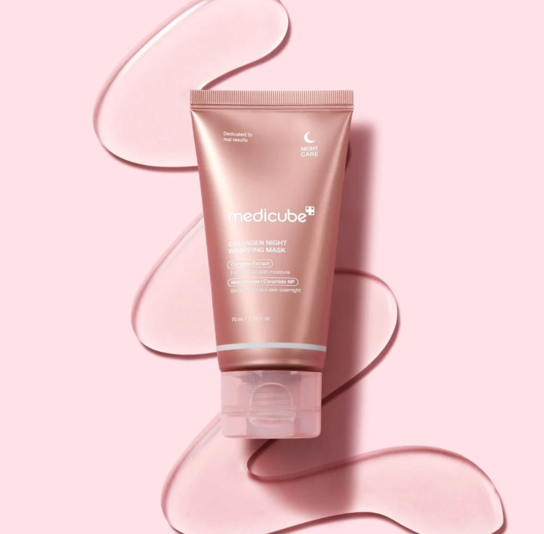MEDICUBE Collagen Night Wrapping Mask - Mascarilla Nocturna 75ml