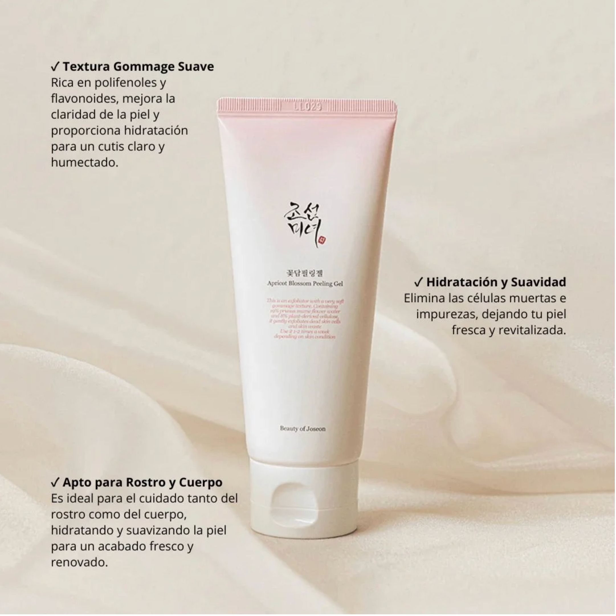 Beauty of Joseon Exfoliante “Apricot Blossom Peeling Gel” 100ml