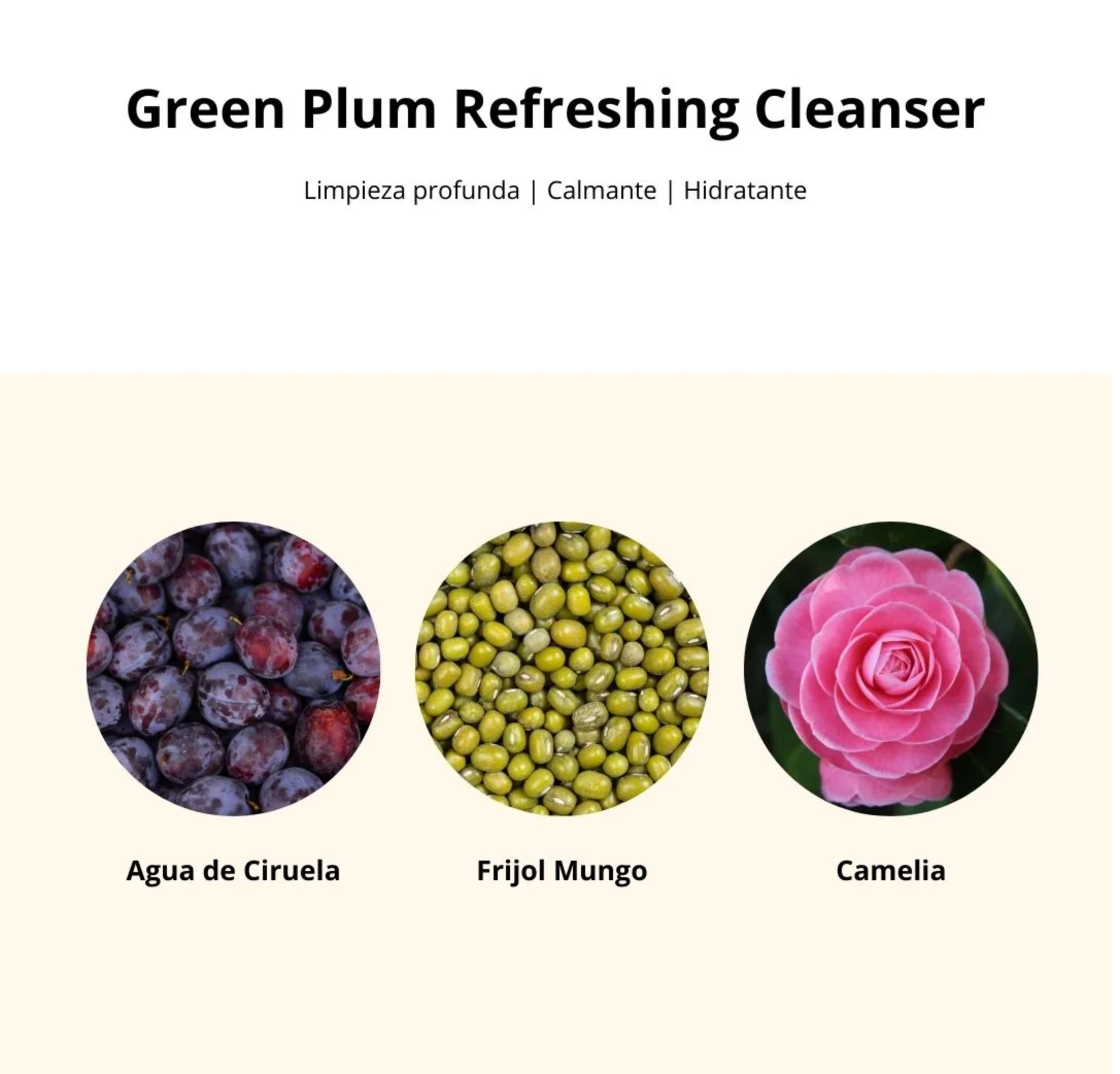 Beauty of Joseon Limpiador “Green Plum Refreshing Cleanser” 100ml